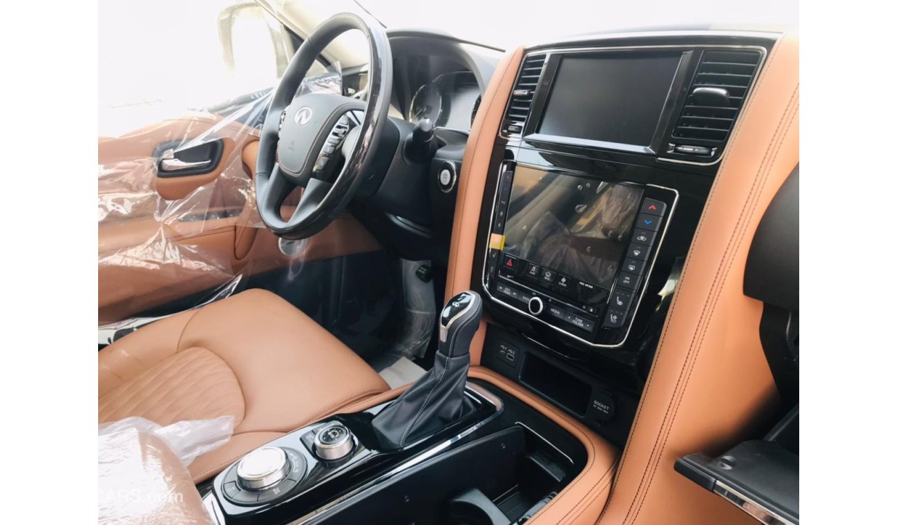 Infiniti QX80 5.6L 4WD //2021// FULL OPTION WITH SUNROOF , COOL BOX , LEATHER SEATS  // SPECIAL OFFER // BY FORMUL