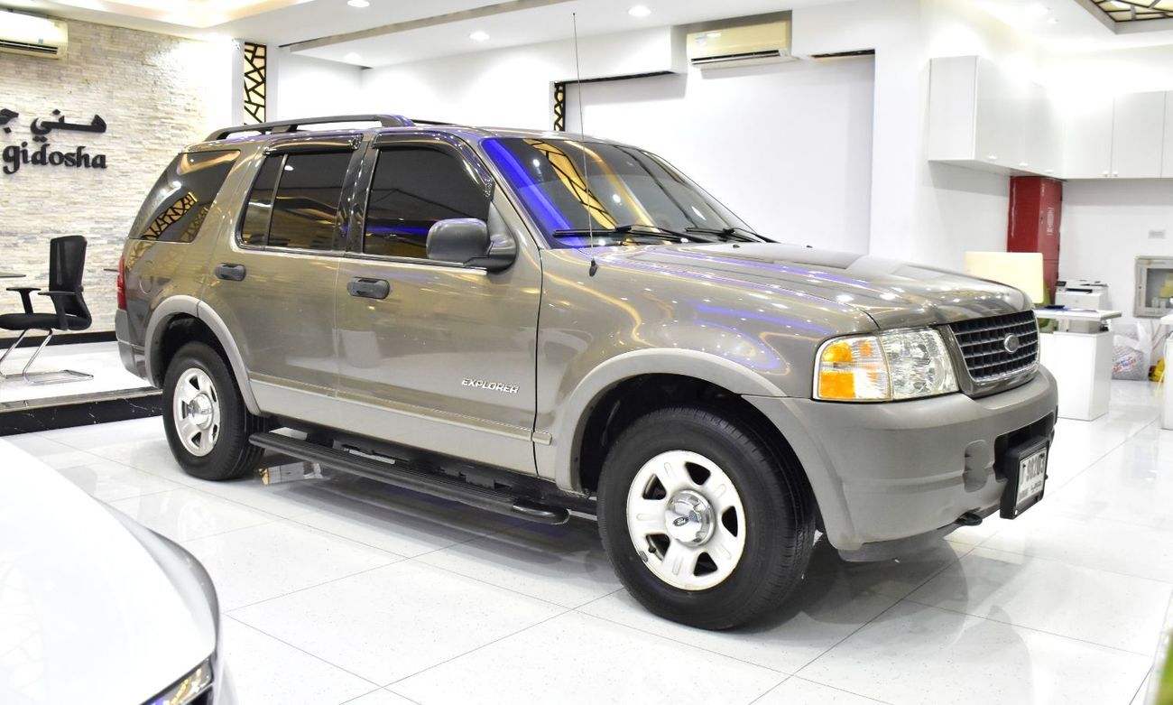فورد إكسبلورر EXCELLENT DEAL for our Ford Explorer XLS 4x4 ( 2002 Model ) in Grey Color GCC Specs