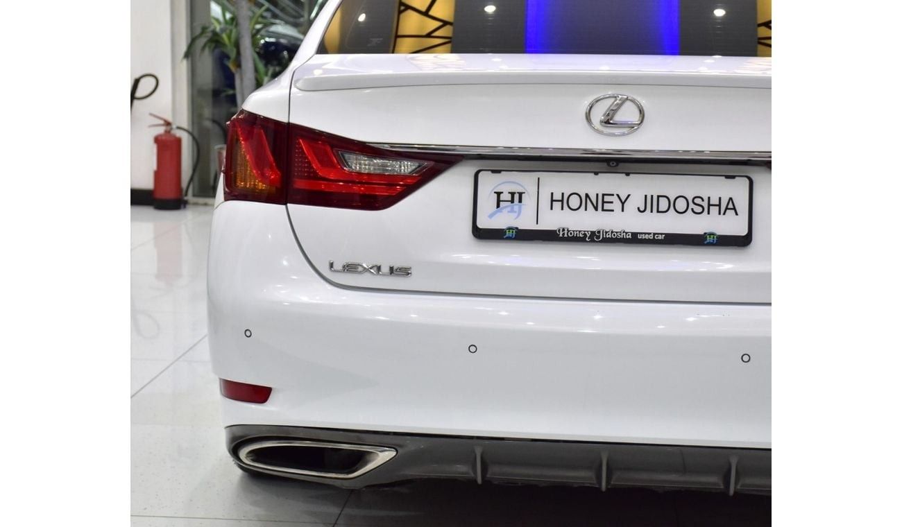 Lexus GS350 EXCELLENT DEAL for our Lexus GS350 F-Sport ( 2015 Model ) in White Color GCC Specs