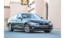 BMW 318i 2016 GCC under Warranty with Zero downpayment.