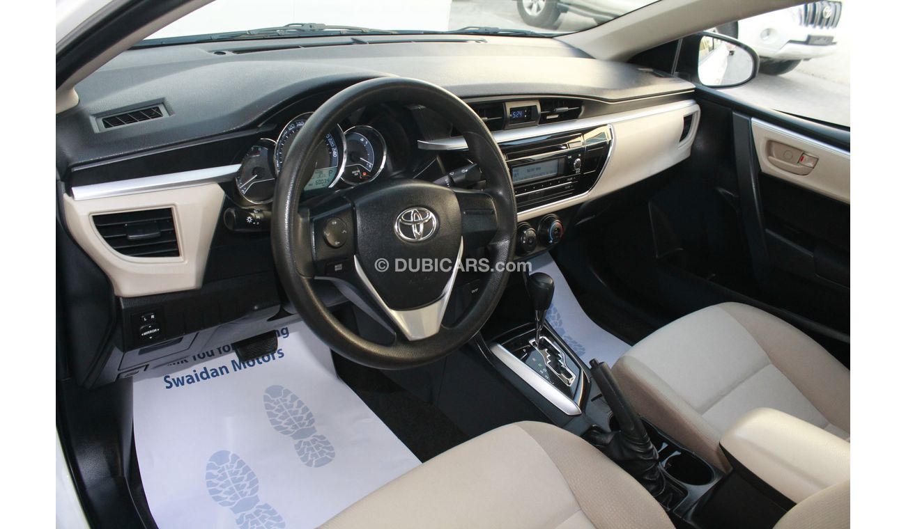 Toyota Corolla 1.6L SE 2014 MODEL WITH WARRANTY