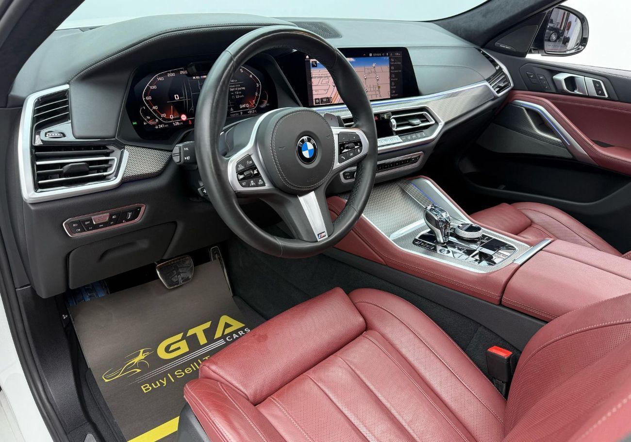 BMW X6 50i M Sport 4.4L 2020 BMW X6 M50i, 2025 BMW Warranty, 2030 BMW Service Pack, Excellent Condition, GC