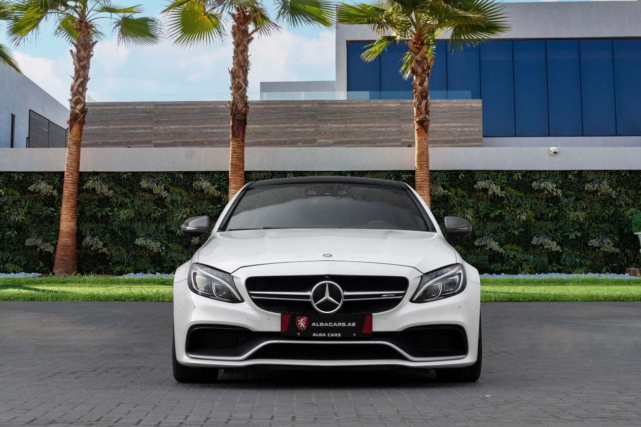 مرسيدس بنز C 63 AMG Std | 3,721 P.M  | 0% Downpayment | Well Maintained!