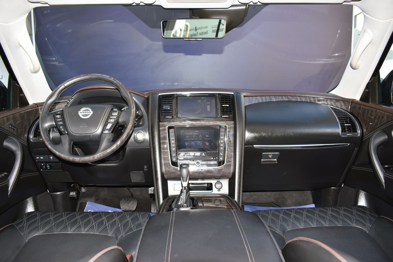 نيسان باترول AED 3359 PM | 5.6L LE PLATINUM V8 4WD GCC DEALER WARRANTY