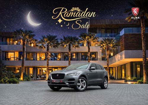 جاكوار F بيس F-Pace Prestige | 2,155 P.M | 0% Downpayment | 25T AWD LOW MILEAGE JAGUAR SERVICED! | Ramadan Offer!