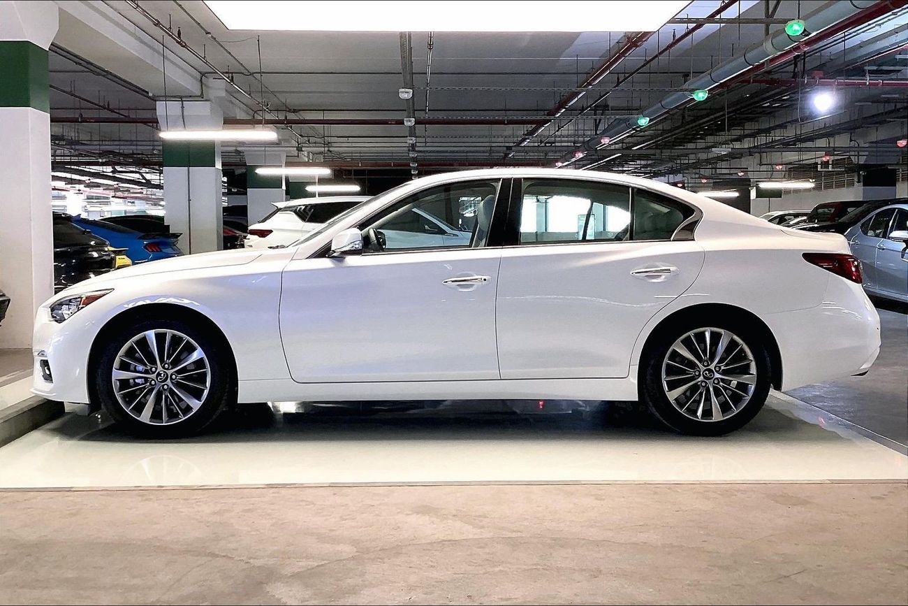 إنفينيتي Q50 Premium / Luxe | National Day Celebration | شامل الضمان | 0 ﺪﻔﻋﺓ ﺃﻮﻟﻯ