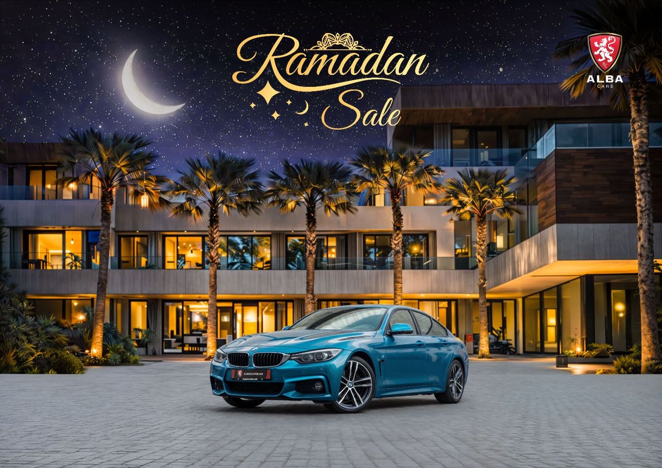 BMW 430i Gran Coupe 430 M Sport | 1,959 P.M | 0% Downpayment | M-Kit | Full BMW Service History! | Ramadan Offer!