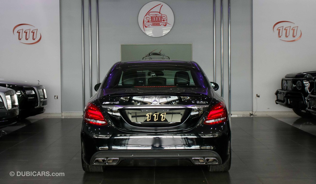 مرسيدس بنز C 63 AMG S / Twin Turbocharged / 4.0Liter - V8