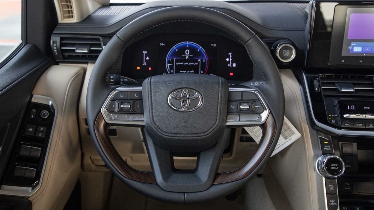 تويوتا لاند كروزر 2025 TOYOTA LAND CRUISER GXR 3.3L DIESEL TWIN TURBO FULL OPTION