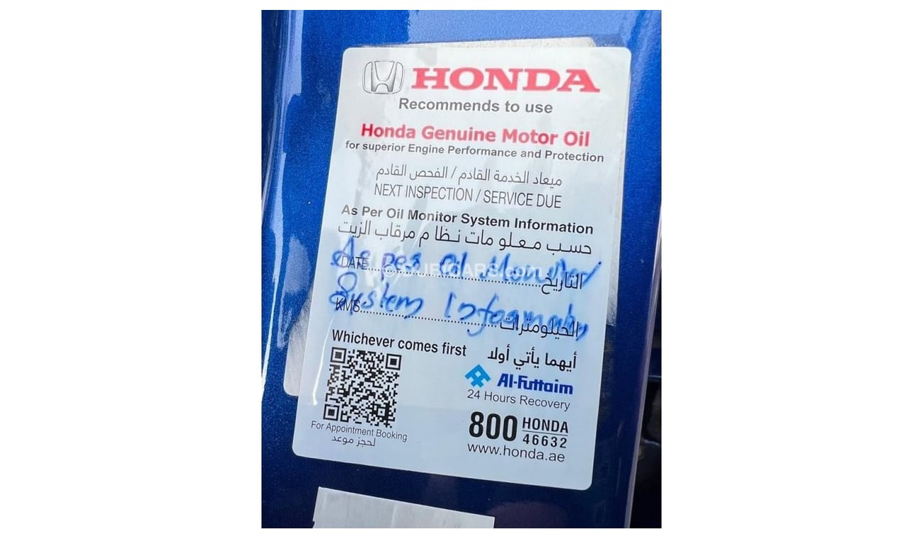 Honda Civic HONDA CIVIC RS 2019 GCC 1.5L IN LOW MILAGE UNDER WARRANTY SERVICE HISTORY