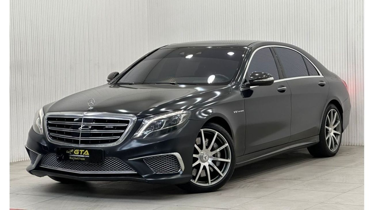 Mercedes-Benz S 65 AMG Std 2015 Mercedes Benz S65 AMG, Service History, Full Options, Very Low Kms, GCC
