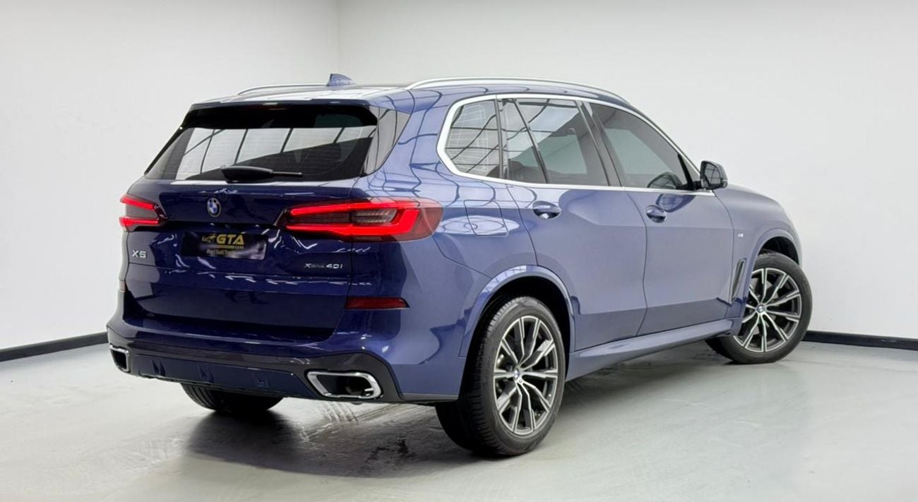 BMW X5 2021 BMW X5 xDrive40i M-Sport, Warranty, Full BMW Service Pack, Fully Loaded, GCC
