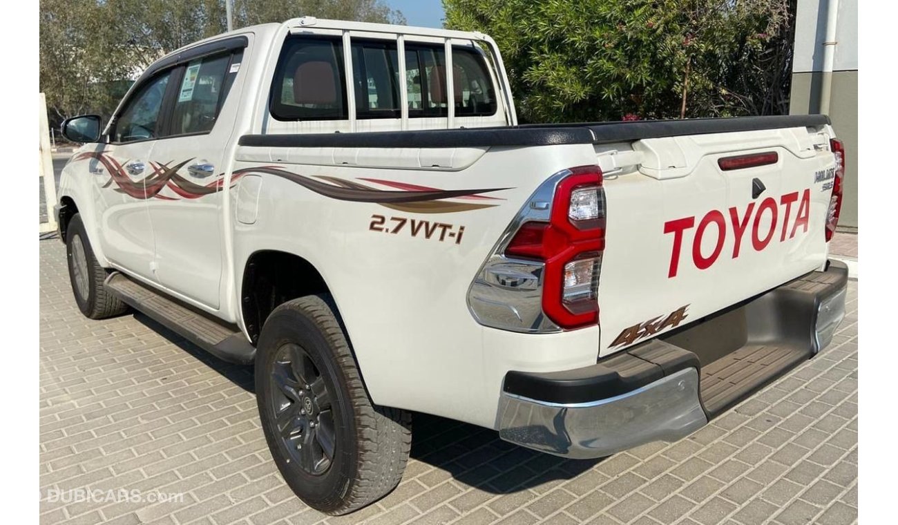 تويوتا هيلوكس 21YM  DC 2.7L 4x4 HI 6AT SR5 full option