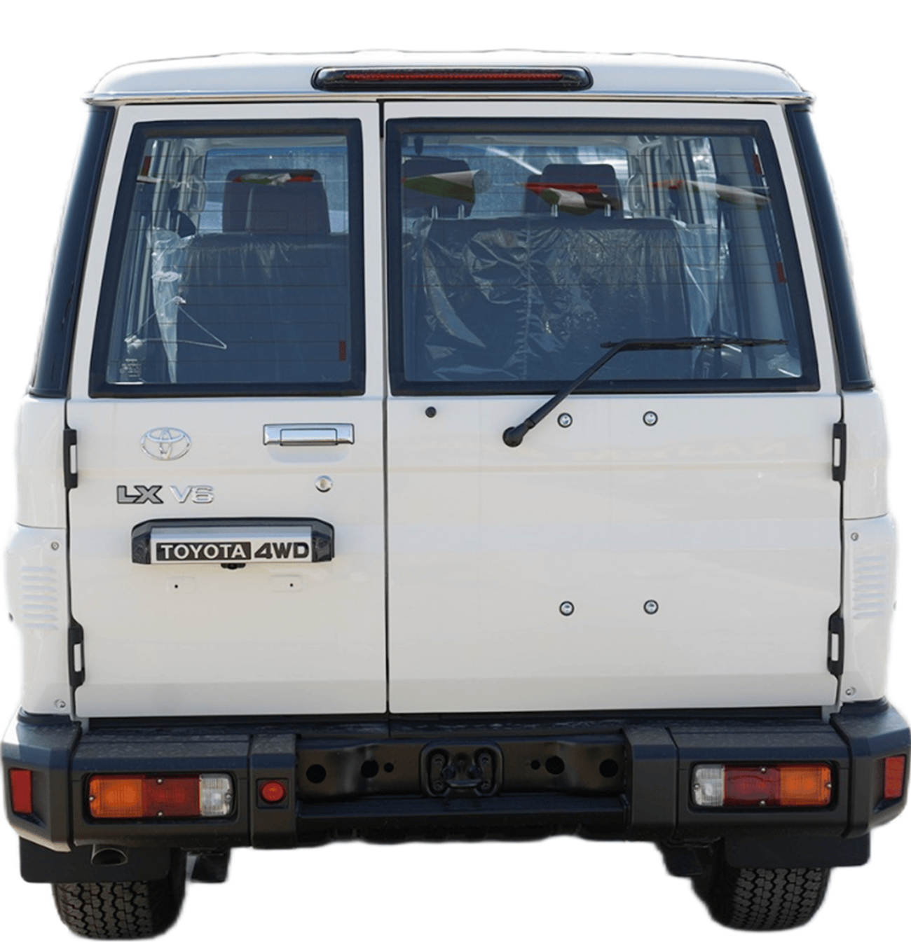 Toyota Land Cruiser 70 ECTNJM001 – Toyota LC76 5 Doors Hardtop - 4.0L Petrol Auto - White with Tan Interior
