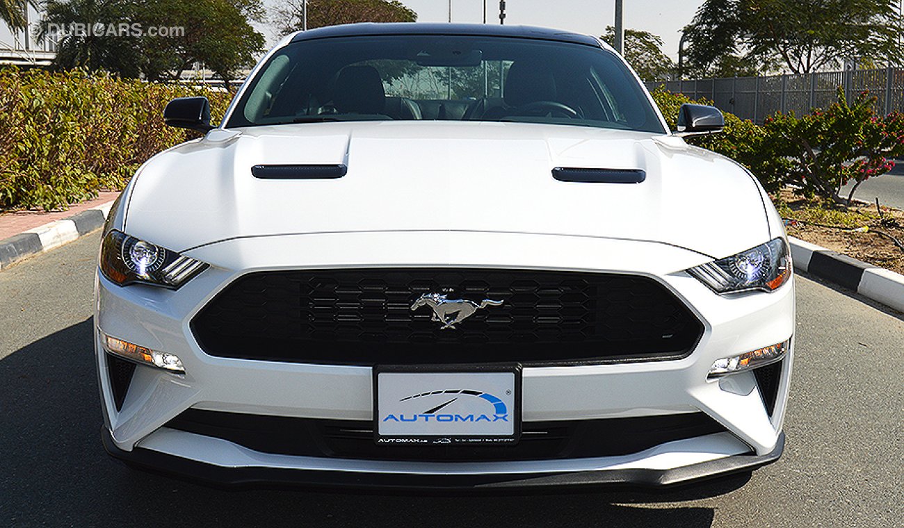 Ford Mustang 2019 Ecoboost Digital Cluster, GCC, 0km w/ 3Yrs or 100K km Warranty + 60K km Service @ Al Tayer