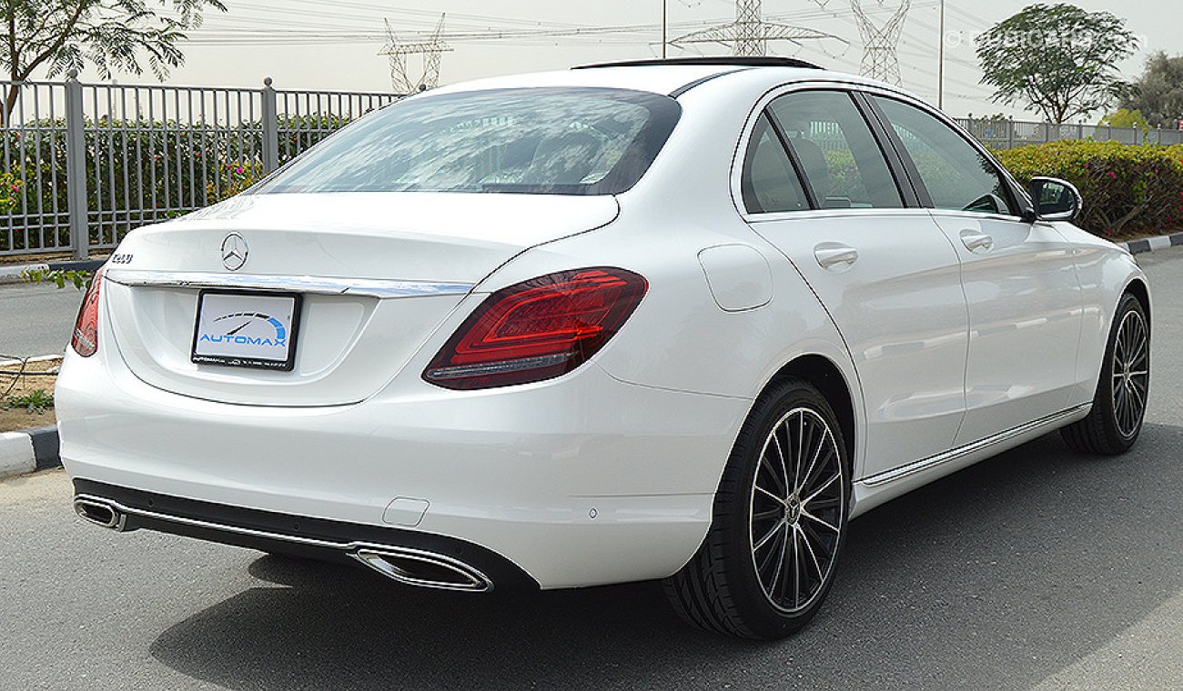 مرسيدس بنز C200 2019 AMG Sedan, GCC, 0km with 5 Years or 200,000km Warranty**