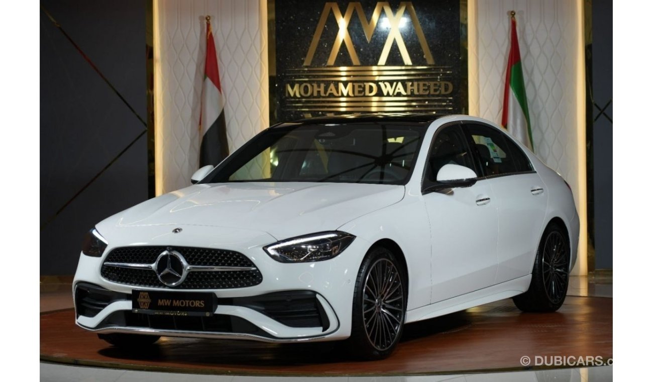 مرسيدس بنز C200 Mercedes-Benz C 200 Premium | 2024 GCC 0km | 5 Years Agency Warranty