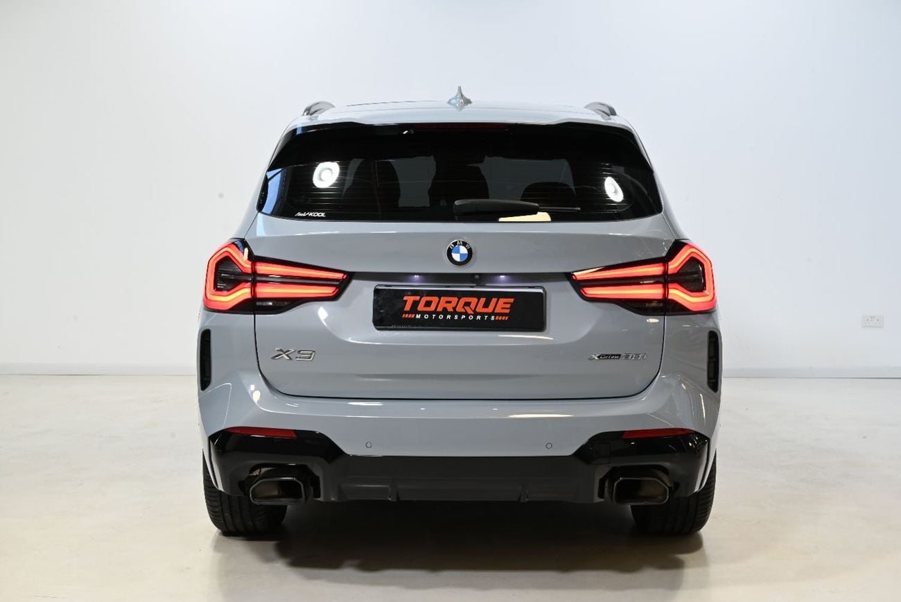 بي أم دبليو X3 XDRIVE 30i M SPORT بي إم دبليو X3 xDrive30i M Sport موديل 2022، ضمان بي إم دبليو وخدمة حتى مايو 2027، سجل صيانة بي إم د