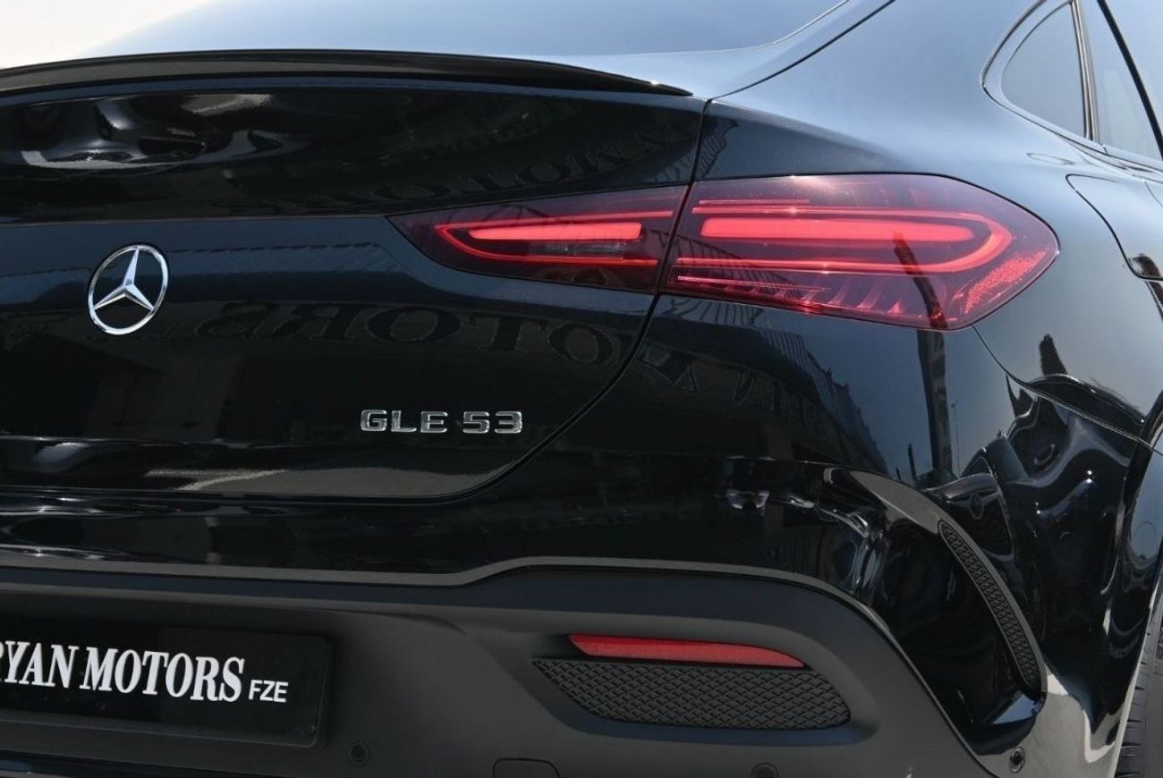Mercedes-Benz GLE 53 Mercedes-AMG GLE 53 4MATIC+ SUV is a 3.0-litre Inline-6 turbo engine, Coupe , Color Black, Model 202