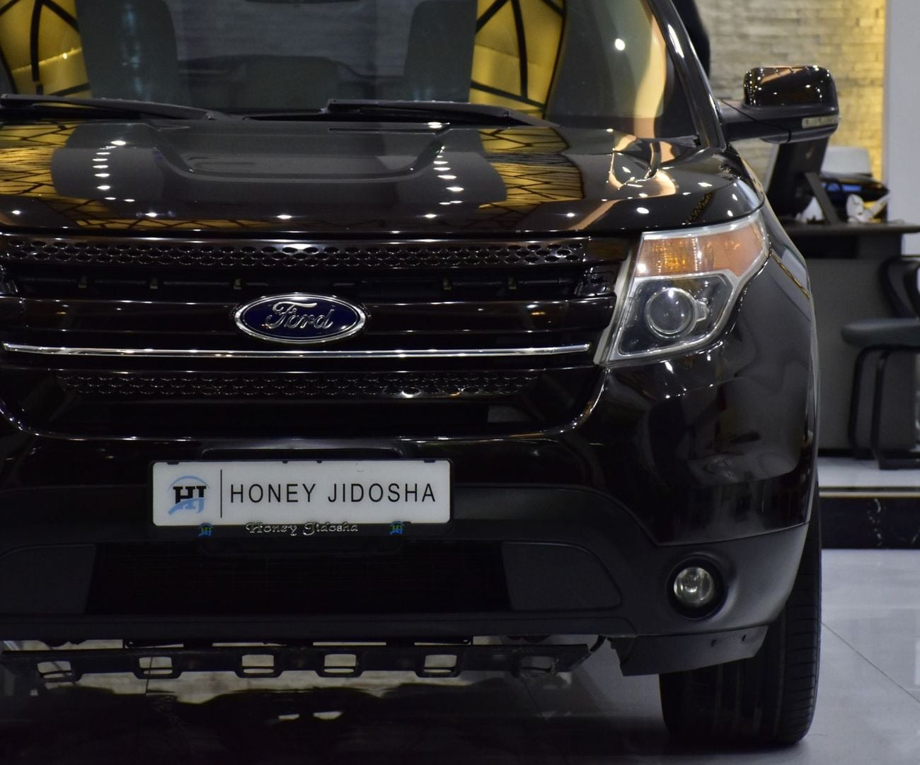 Ford Explorer LIMITED EXCELLENT DEAL for our Ford Explorer Limited 4WD ( 2013 Model ) in Brown Color GCC Specs