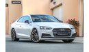 Audi A5 Coupe 2017 GCC under agency Warranty with Zero downpayment.