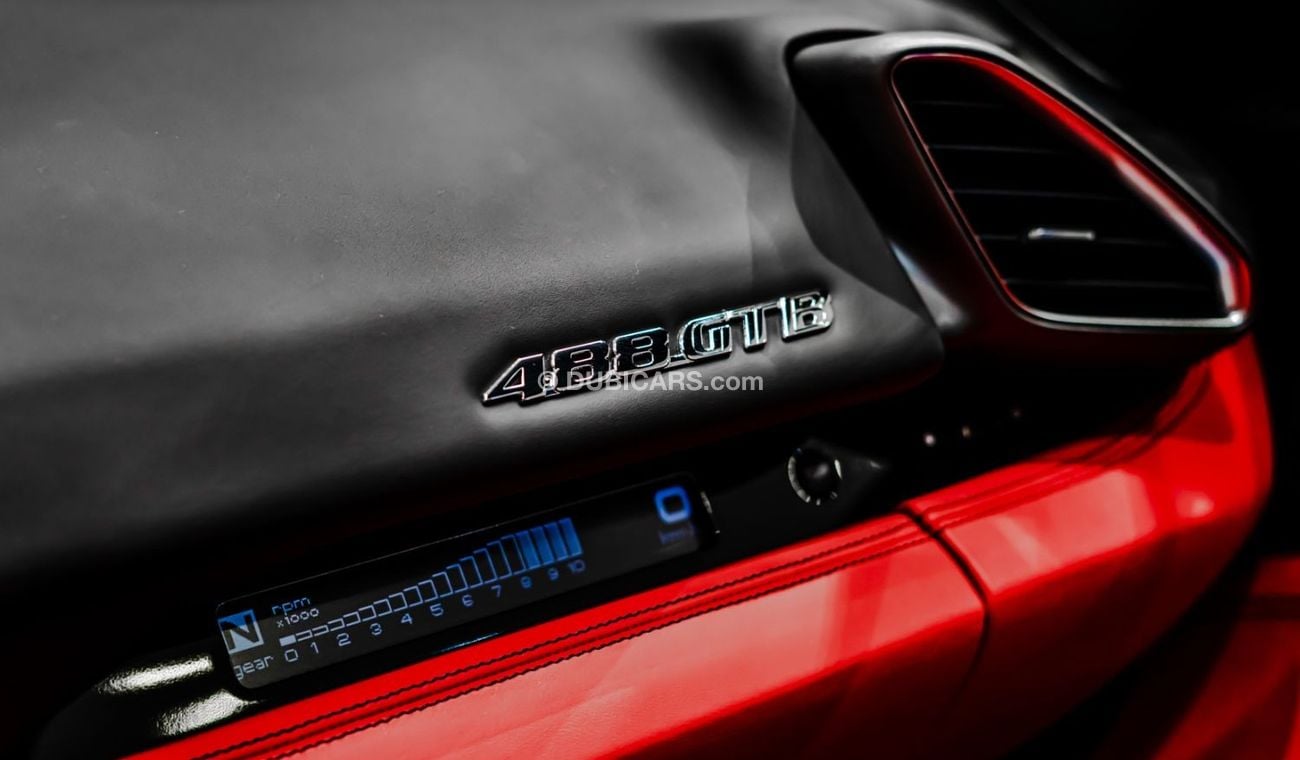 Ferrari 488 Std 2017 Ferrari 488 GTB, Ferrari Warranty, Very Low KMs, GCC