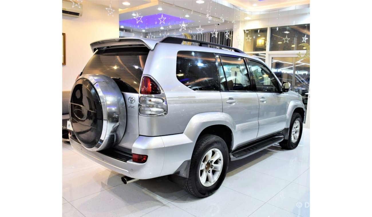 Toyota Prado ORIGINAL PAINT ( صبغ وكاله ) Toyota Prado VX 2006 Model!! in Silver Color! GCC Specs