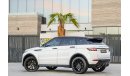 Land Rover Range Rover Evoque Dynamic Plus | 1,841 P.M | 0% Downpayment | Full Option | Agency Warranty