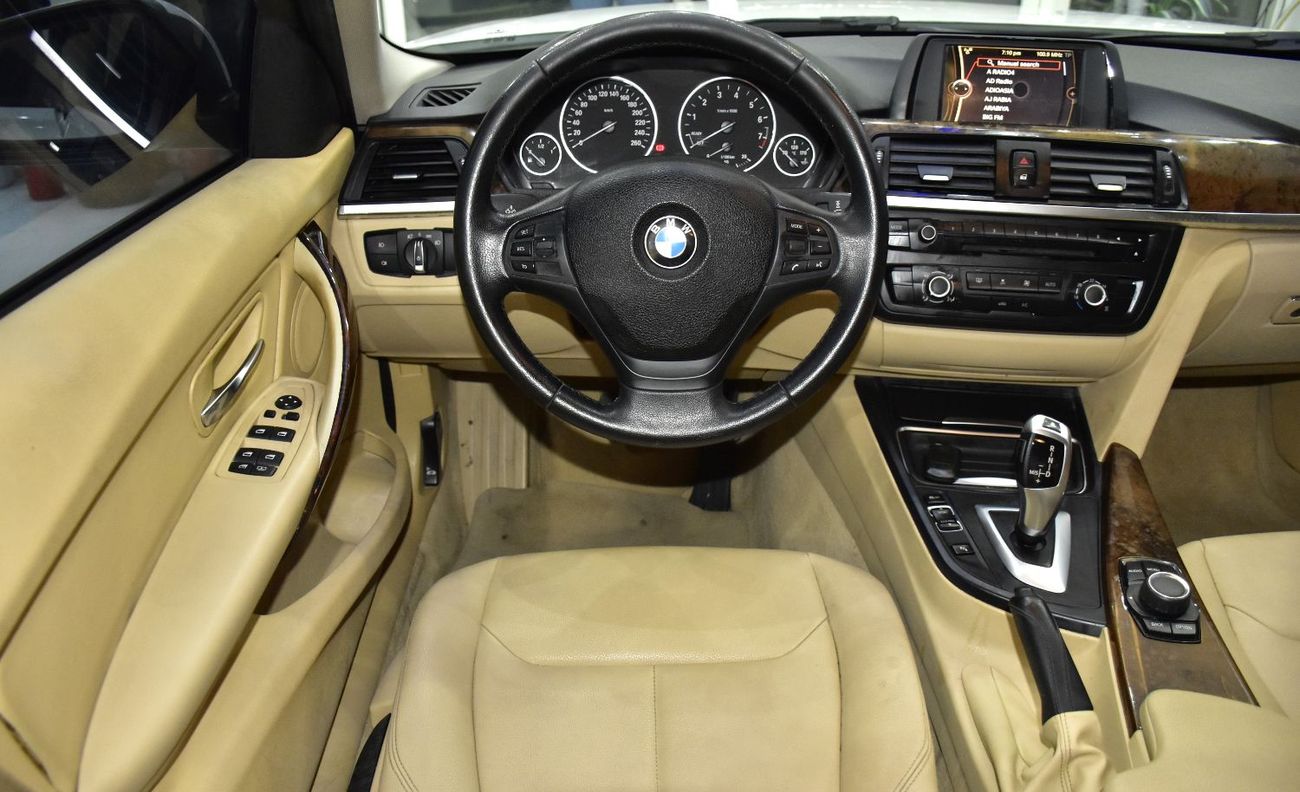 بي أم دبليو 320 EXCELLENT DEAL for our BMW 320i ( 2014 Model ) in White Color GCC Specs