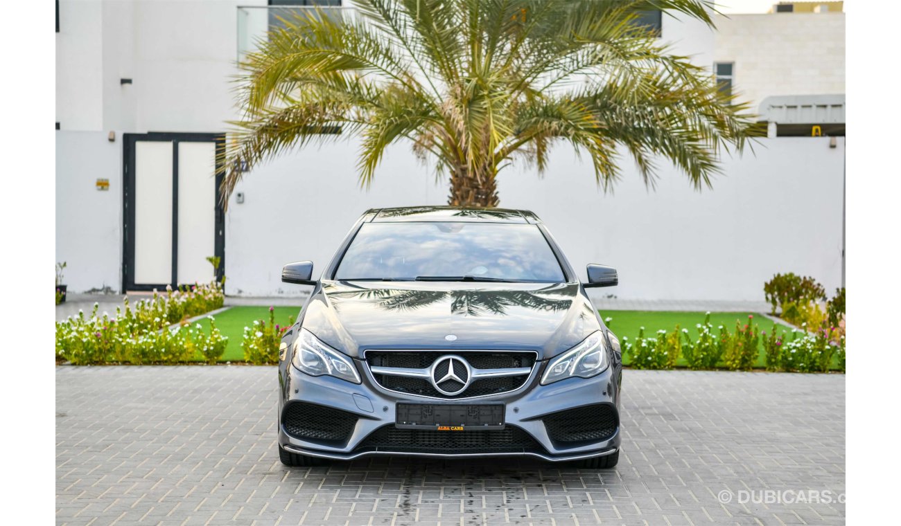 Mercedes-Benz E 250 AMG - Coupe -Full Agency History - AED 2,330 Per Month - 0% DP