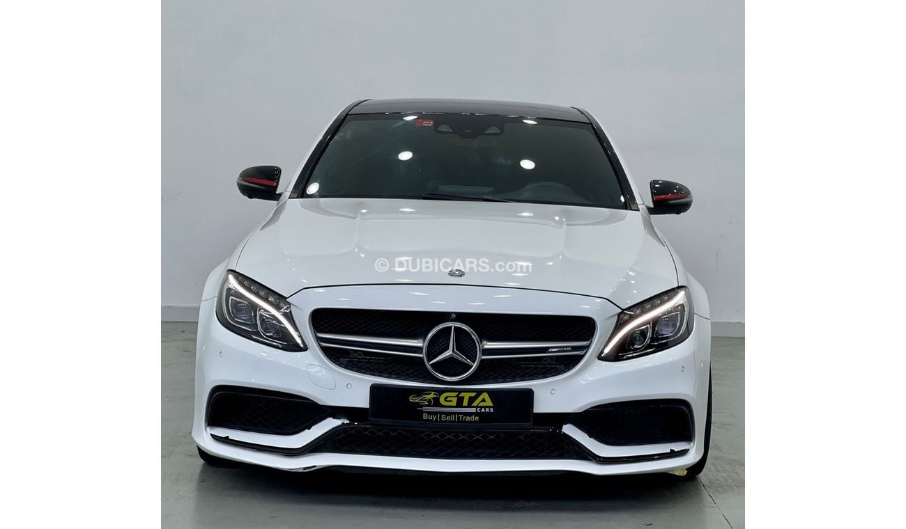 Mercedes-Benz C 63 AMG Std 2016 Mercedes-Benz C63 AMG Edition 1, Service History, Warranty, GCC
