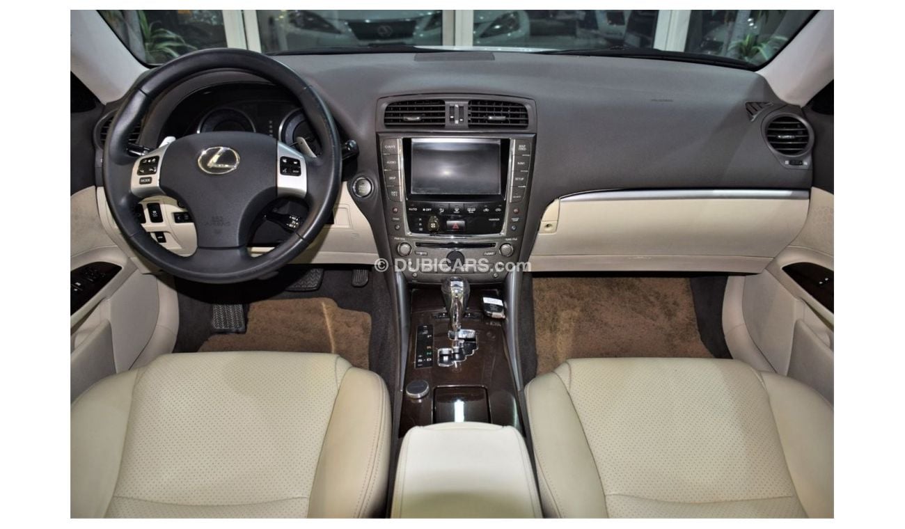 Lexus IS300 EXCELLENT DEAL for our Lexus IS 300 ( 2012 Model! ) in White Color! GCC Specs