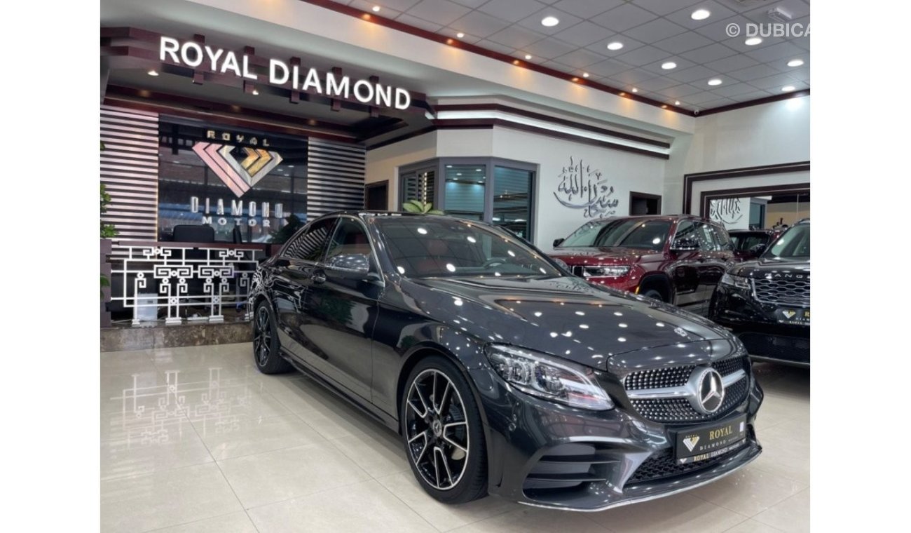 مرسيدس بنز C200 بريميوم + Mercedes Benz C200 AMG Kit GCC 2021 Under Warranty and Free Service From Agency