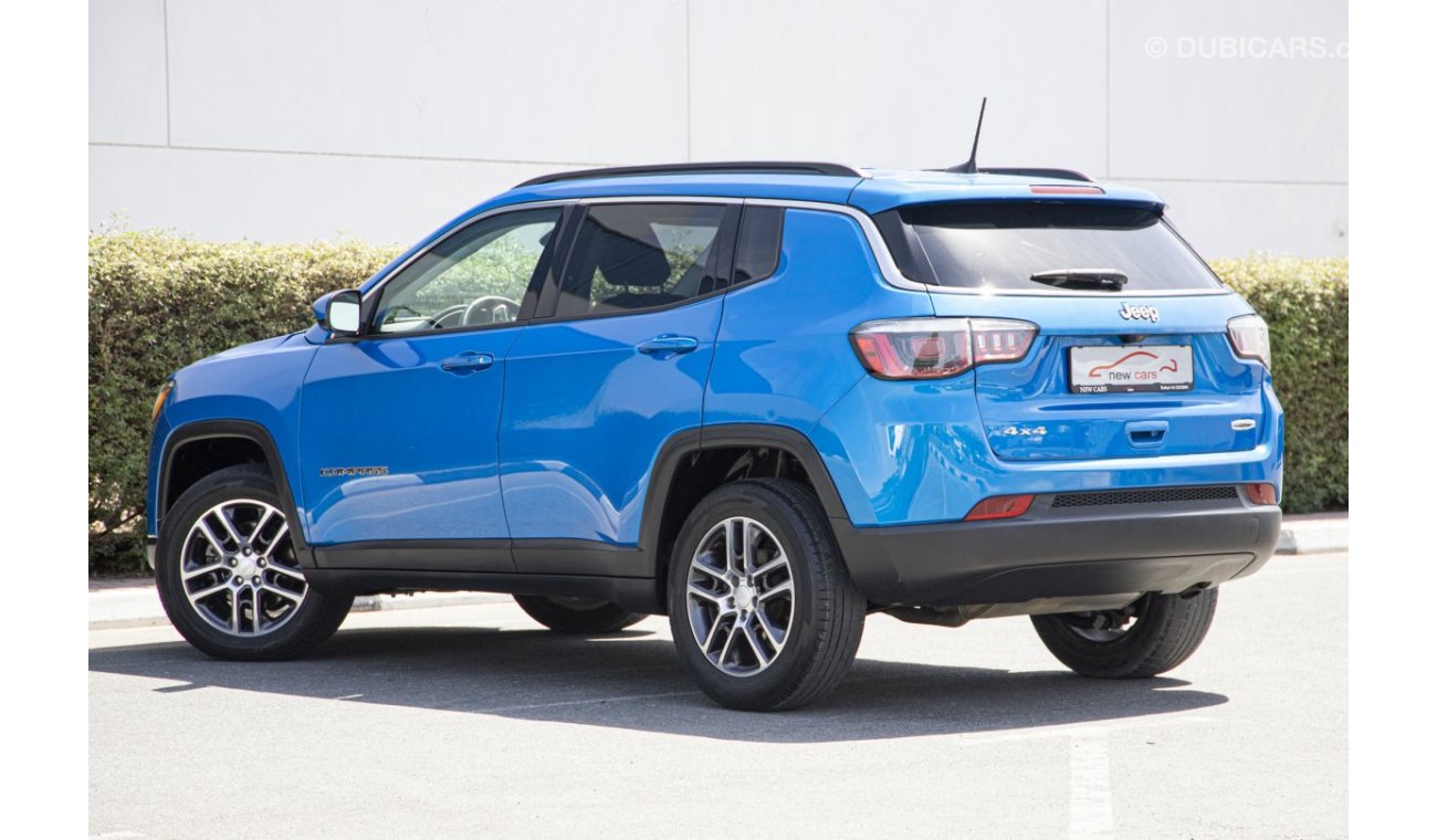 Jeep Compass US SPEC - 855 AED/MONTHLY - 1 YEAR WARRANTY AVAILABLE