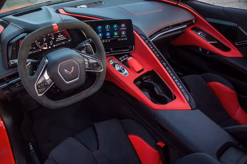 Chevrolet Corvette interior - Cockpit