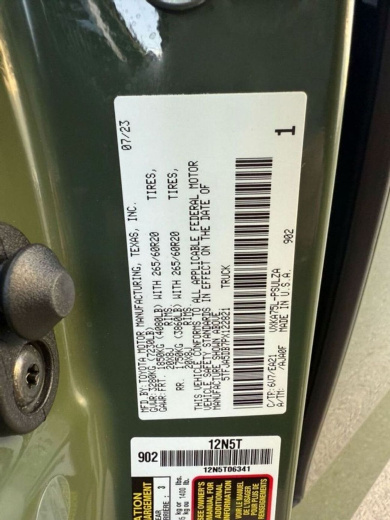 Toyota Tundra TOYOTA TUNDRA LIMITED| 3.5 TWIN TRUBO | FULL OPTION | PANORAMIC | UAE PASS | 4X4