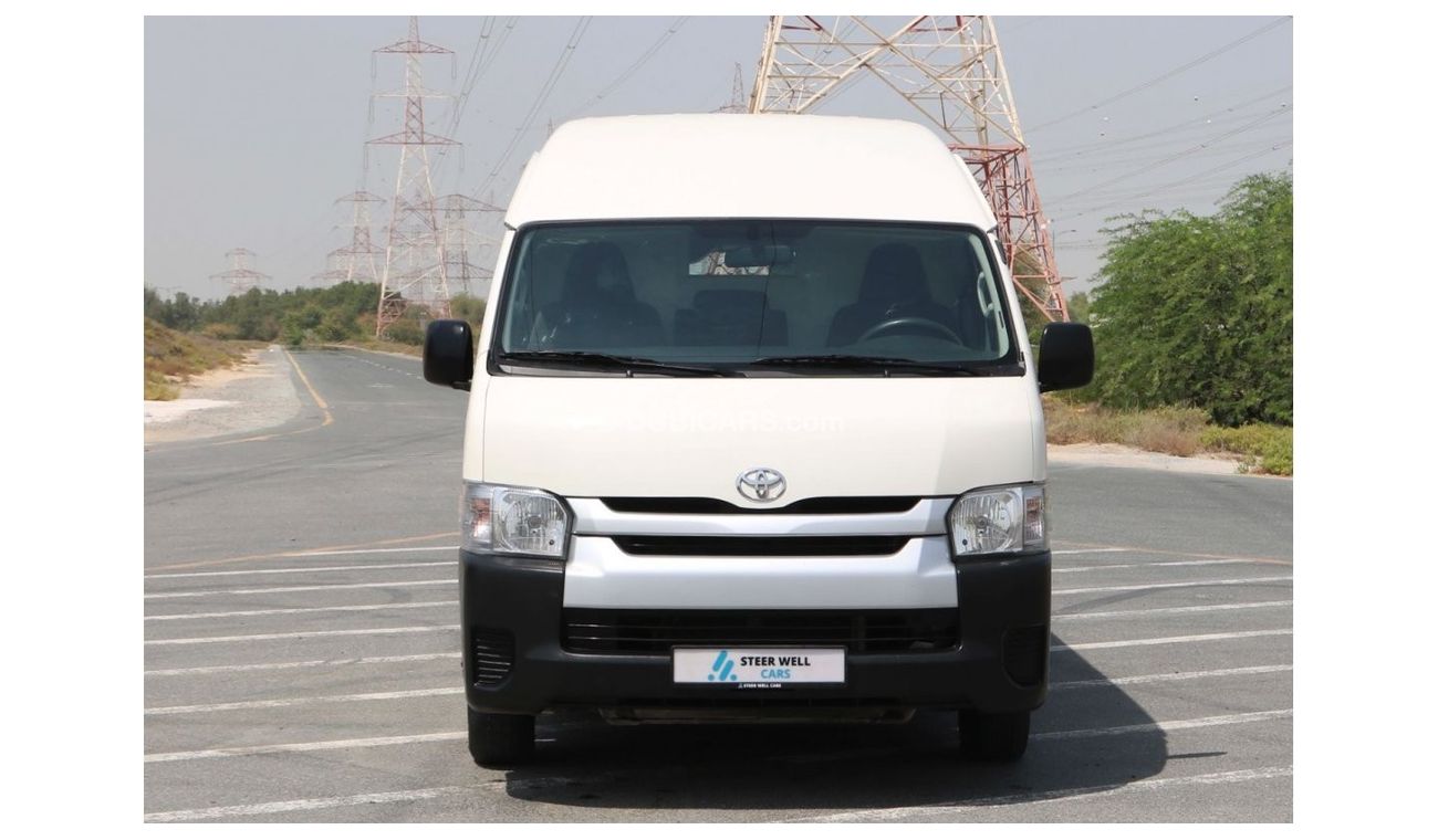 Toyota Hiace 2018 | HI ROOF DELIVERY VAN WITH GCC SPECS AND EXCELLENT CONDITION