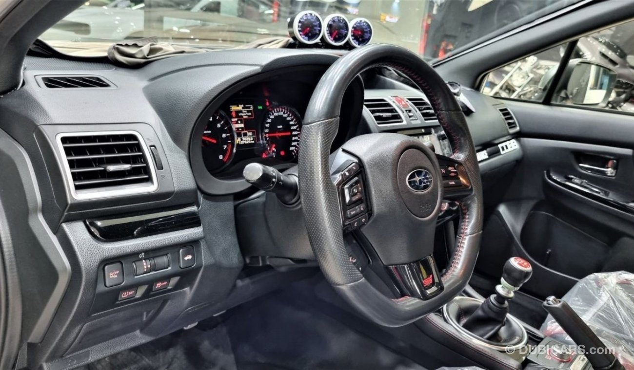 Subaru Impreza WRX STI Premium SUBARU WRX STI 2018 GCC MODIFED AT SAM PERFORMANCE 450HP FOR 119K AED