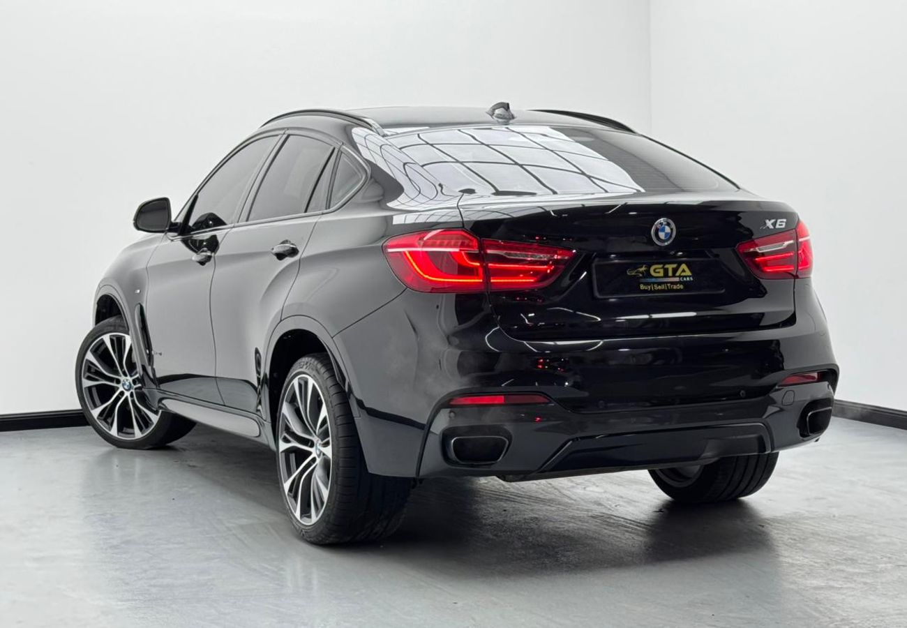 BMW X6 50i M Sport 4.4L 2018 BMW X6 xDrive50i M-Sport, 2028 BMW Service Contract, BMW Service History, GCC