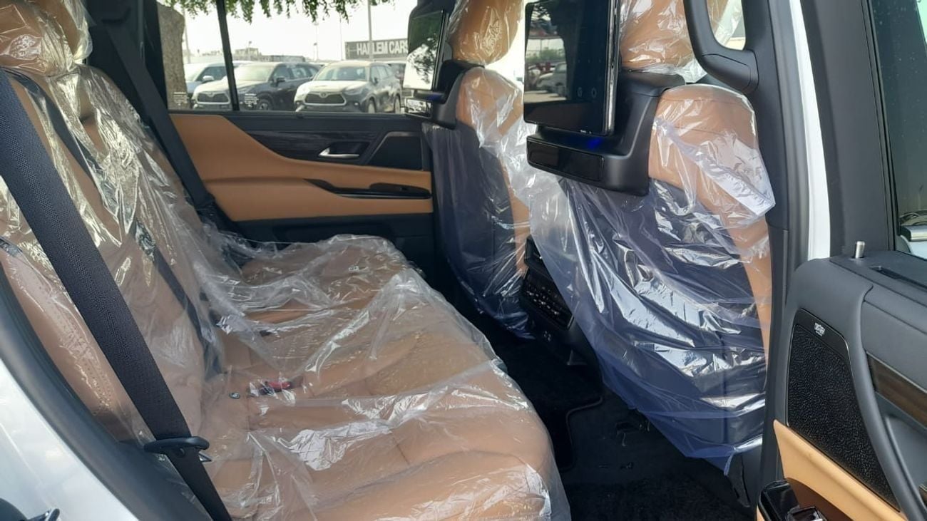 Lexus LX 600 RHD BRAND NEW 7 SEATER WHITE WITH TAN FULL OPTIONS PETROL Signature model