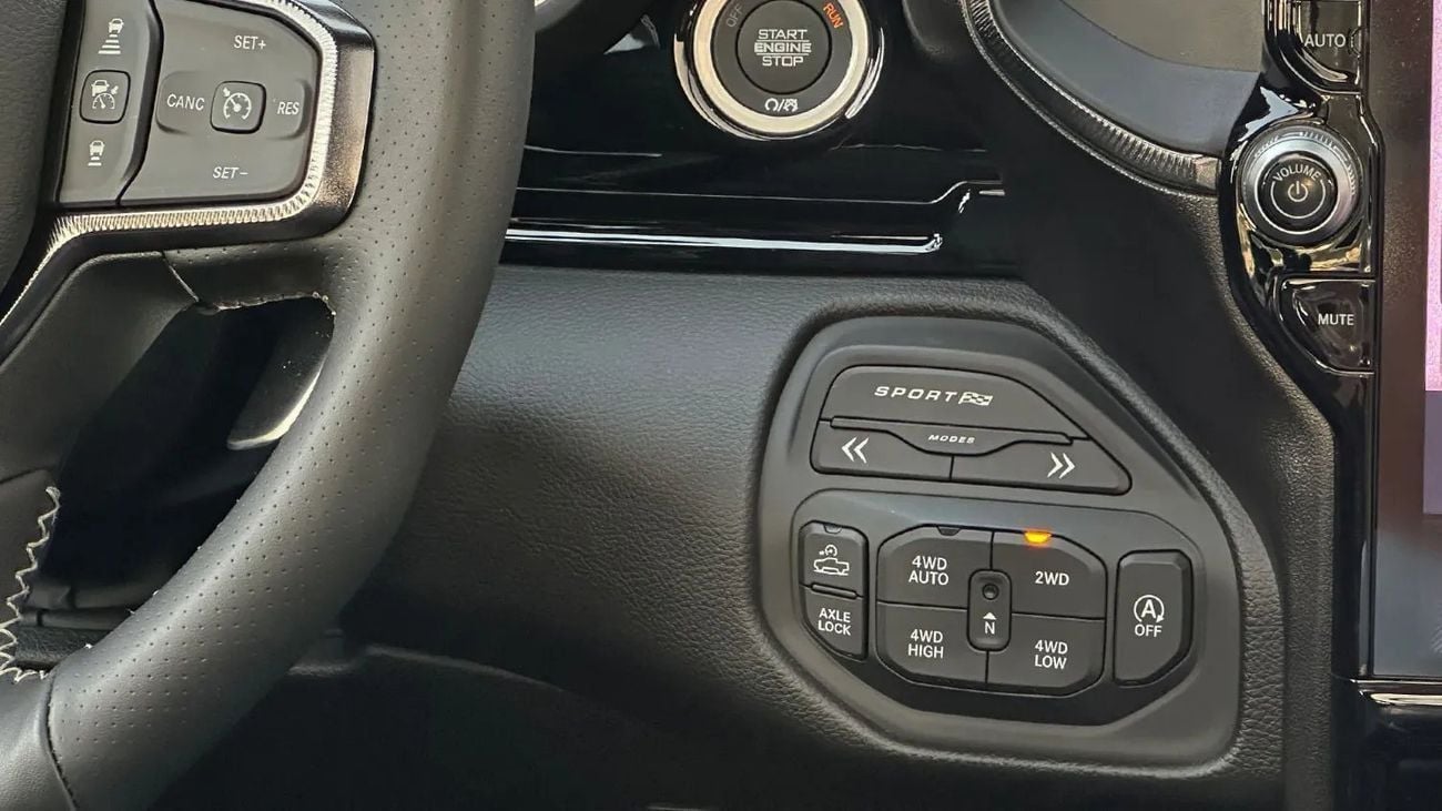 رام 1500 Rebel X 3.0L TT Crew Cab with Rambox {Export Only}