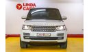 لاند روفر رانج روفر فوج إس إي سوبرتشارج Range Rover Vogue SE V8 Supercharged 2015 GCC under Warranty with Zero Down-Payment.