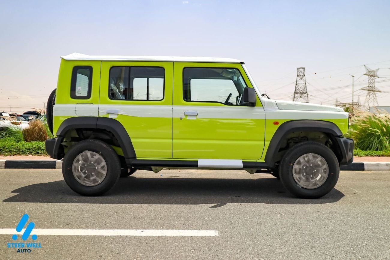 سوزوكي جيمني GCC Specs | 5-Door 1.5L Manual | Best Market Price | Rear Camera | Export Ready