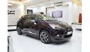 Citroen DS3 EXCELLENT DEAL for our Citroen DS3 ( 2015 Model! ) in Purple Color! GCC Specs