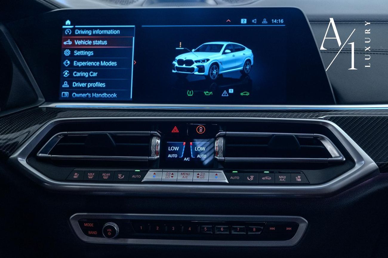 BMW X6 M50i 4.4L 2023 BMW X6 M50i, 2026 BMW Warranty, Full BMW Service History, Fully Loaded, GCC