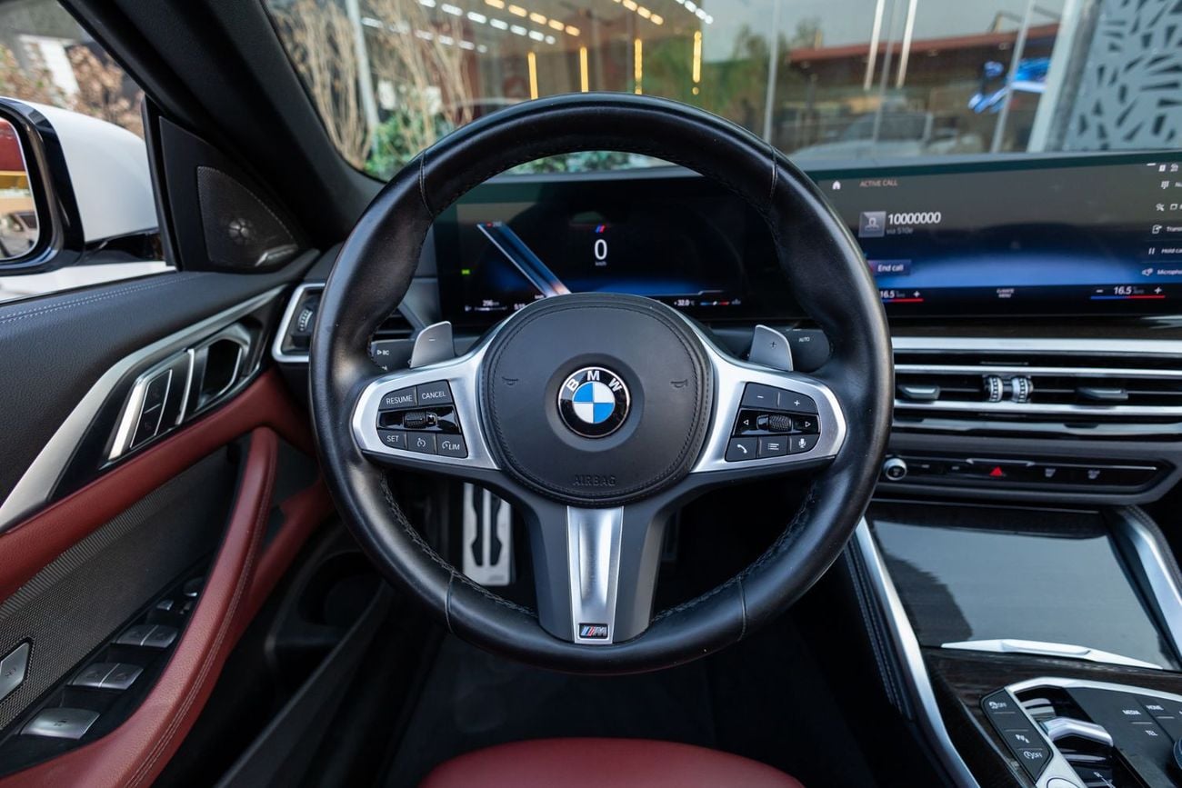BMW 430i M SPORT PRO BMW 430i M-Sport Convertible 2024 GCC | Agency Warranty