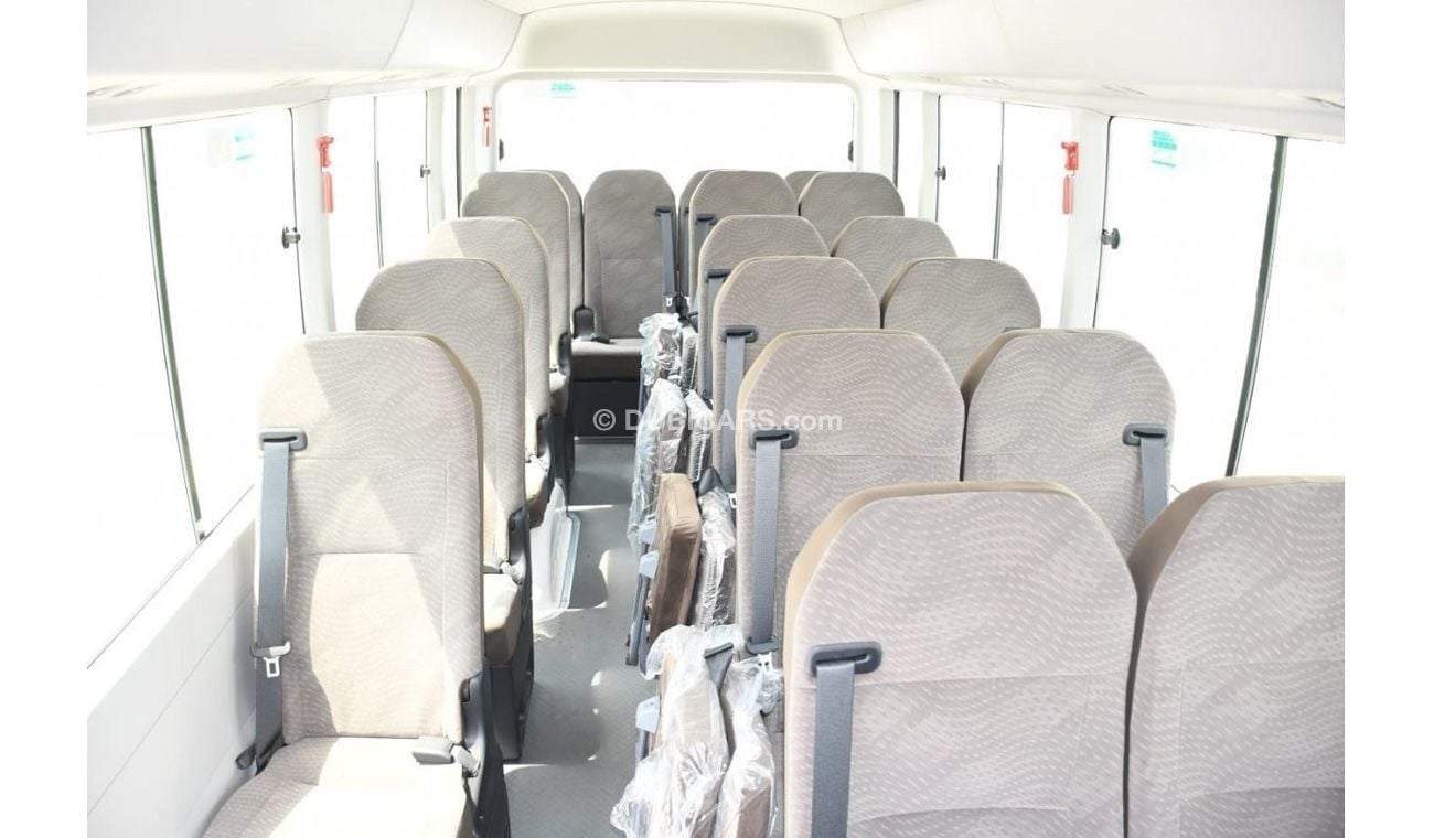 Toyota Coaster 4.2L DIESEL 30-SEATS MANUAL OPEN AUTOMATIC GATE WHITE 2023