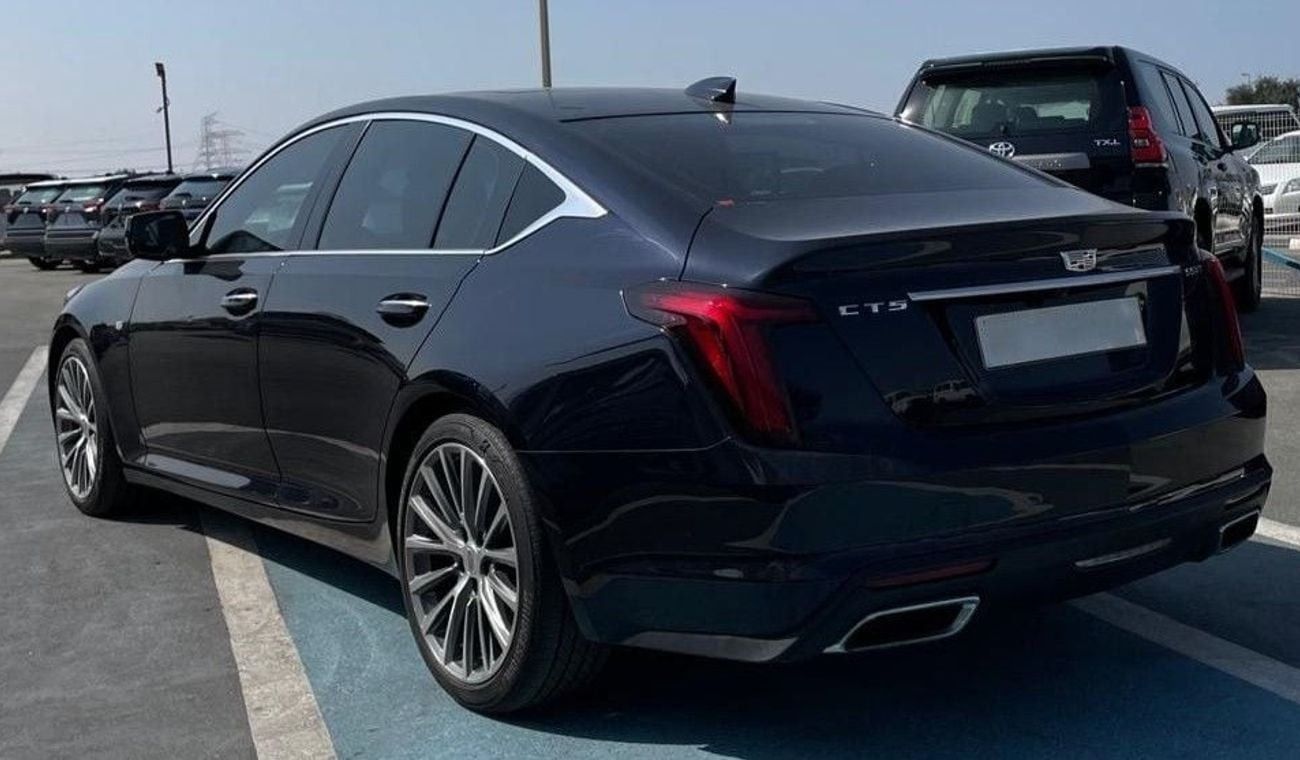 كاديلاك CT5 Cadillac CT5, Premium Luxury, GCC, 2020, V6, 3.0TT, dark moon metallic. Extended warranty until 2030