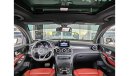 Mercedes-Benz GLC 300 AED 2,900 P.M | 2019 MERCEDES-BENZ GLC 300 AMG INTERIOR  COUPE | GCC | UNDER WARRANTY