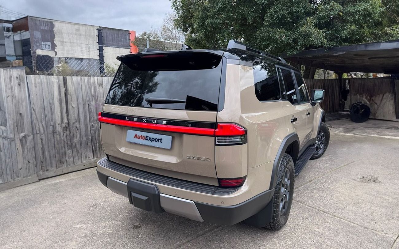 Lexus GX550 GX550 Overtrail 3.6L V6 in RIGHT HAND DRIVE (EXPORT ONLY)